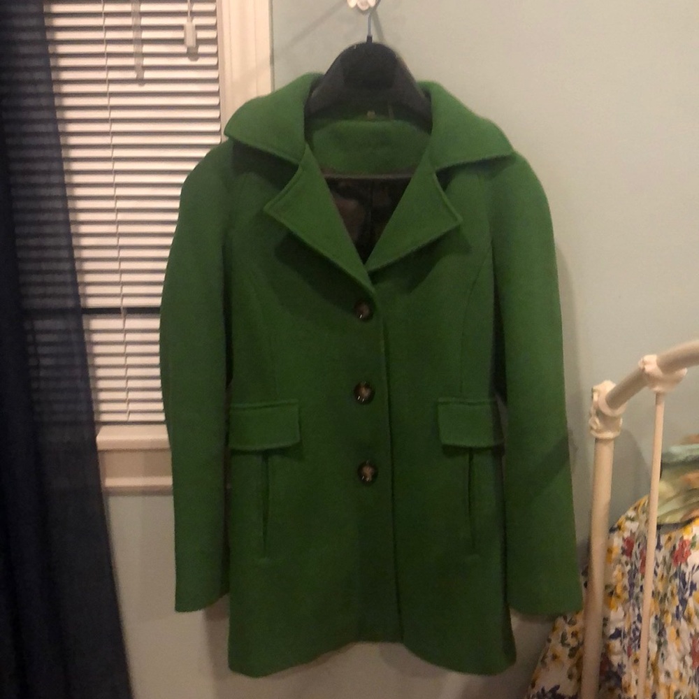 Woman’s Green coat